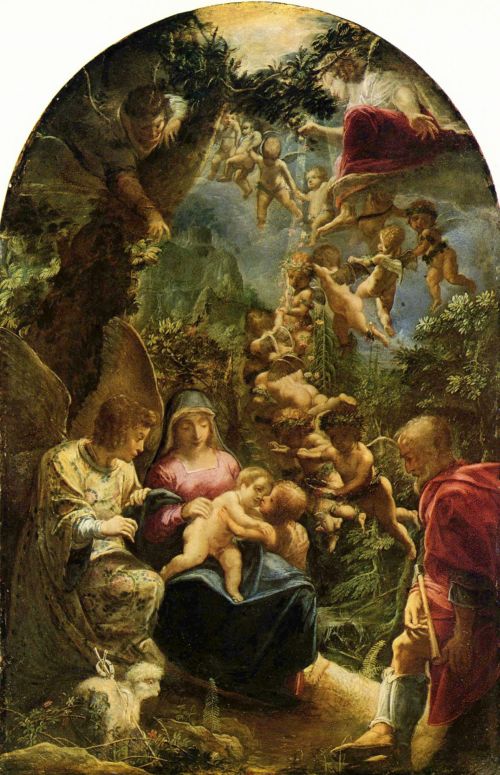 Biblical painting by Adam Elsheimer