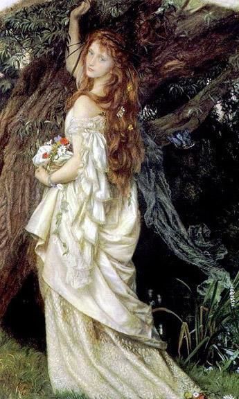 painting by the famous artist Arthur Hughes