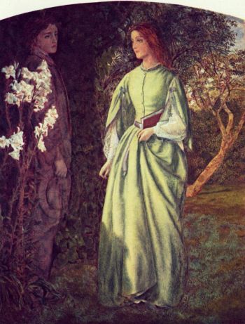 painting by Arthur Hughes