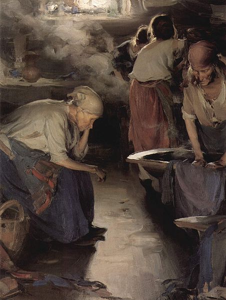 The Washer Women by Abram Efimovich Arkhipov