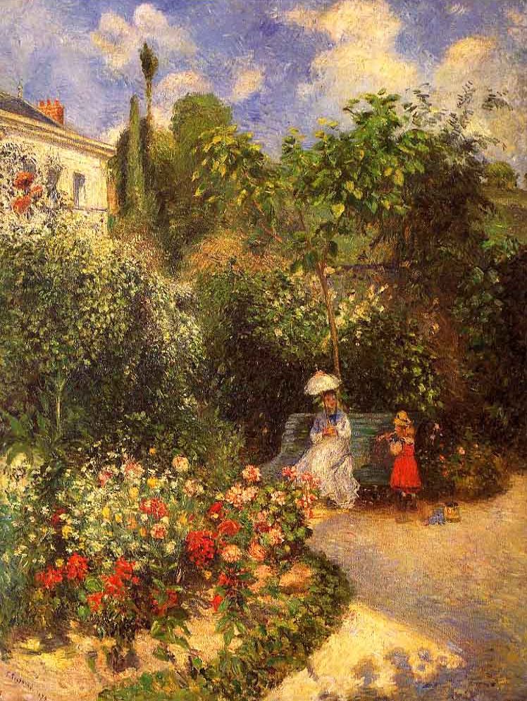 landscape painting by Camille Pissarro