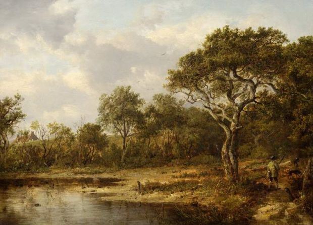 painting by the famous Scottish artist Patrick Nasmyth