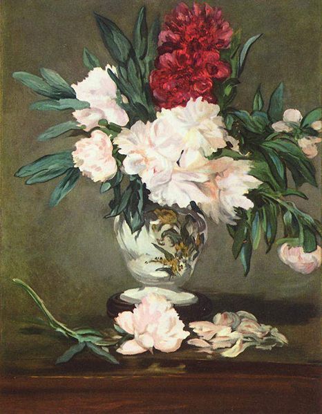 still life painting by Edouard Manet