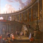 A Palatial Courtyard A Palatial Courtyard