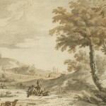Landscape Animated with Musicians Landscape Animated with Musicians
