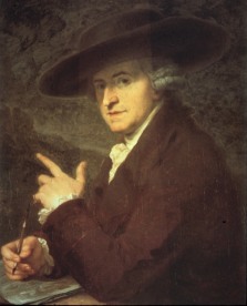 portrait of Antonio Zucchi by Angelica Kauffmann
