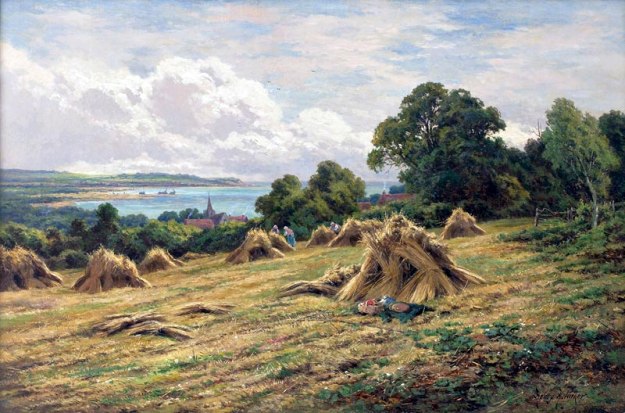 landscape painting by Henry H. Parker