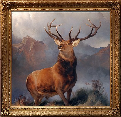 famous painting by Sir Edwin Landseer