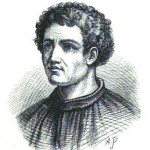 portrait drawing of Pietro Cavallini