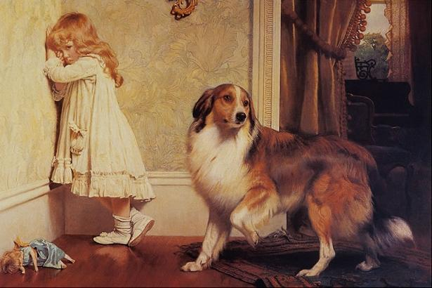 painting by Charles Burton Barber