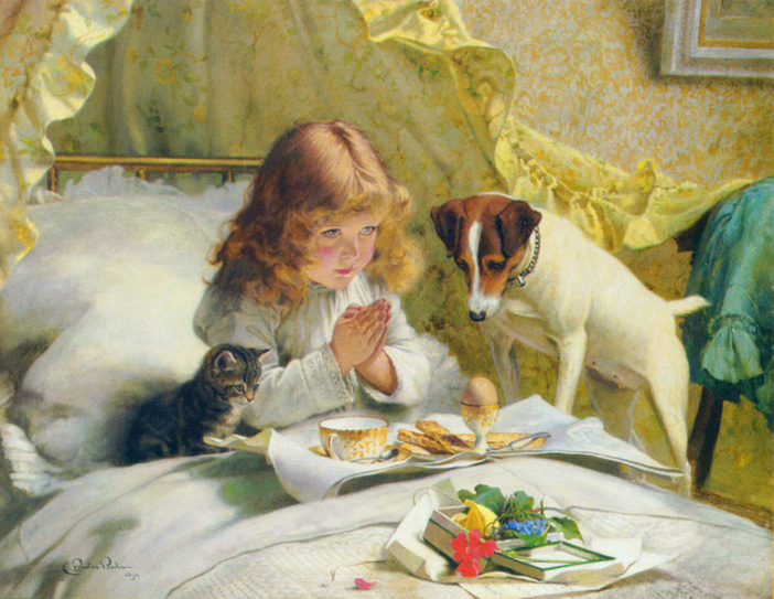 painting by Charles Burton Barber