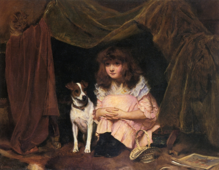 subject painting by charles burton barber