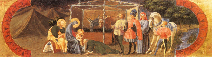 nativity painting by Paolo Uccello