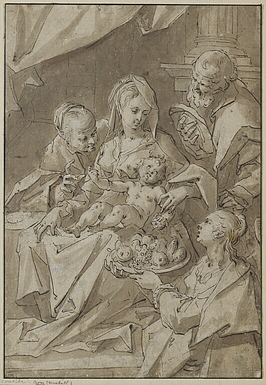drawing by Hans von Aachen